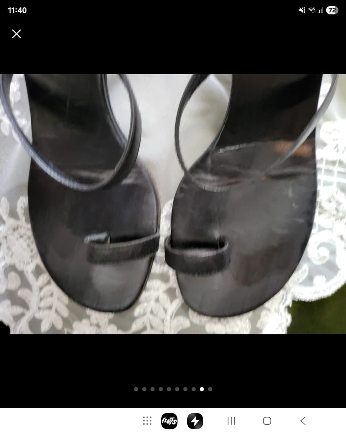 이태리 디자이너 부띡 스트랩 메탈 키튼힐 상품이미지9