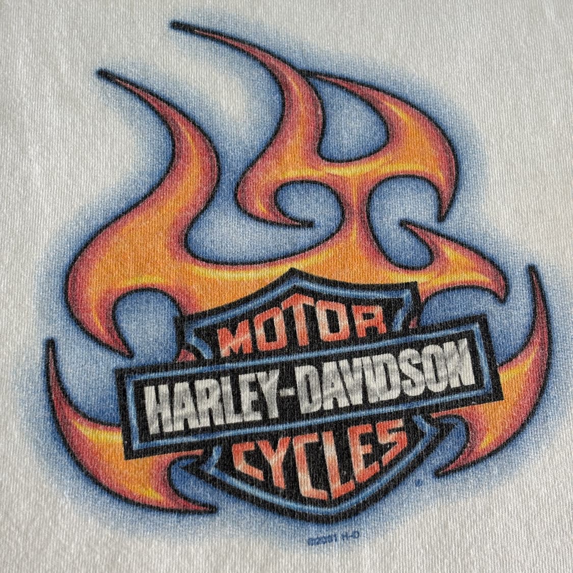 빈티지 할리데이비슨 플레임 롱슬리브 티셔츠 상품이미지6