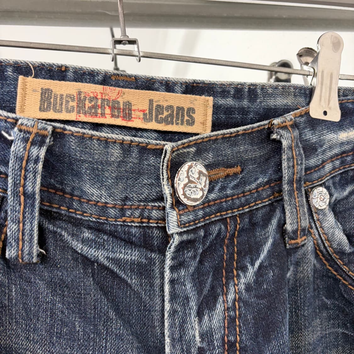 버커루 크롬 플레어 데님 팬츠 상품이미지9