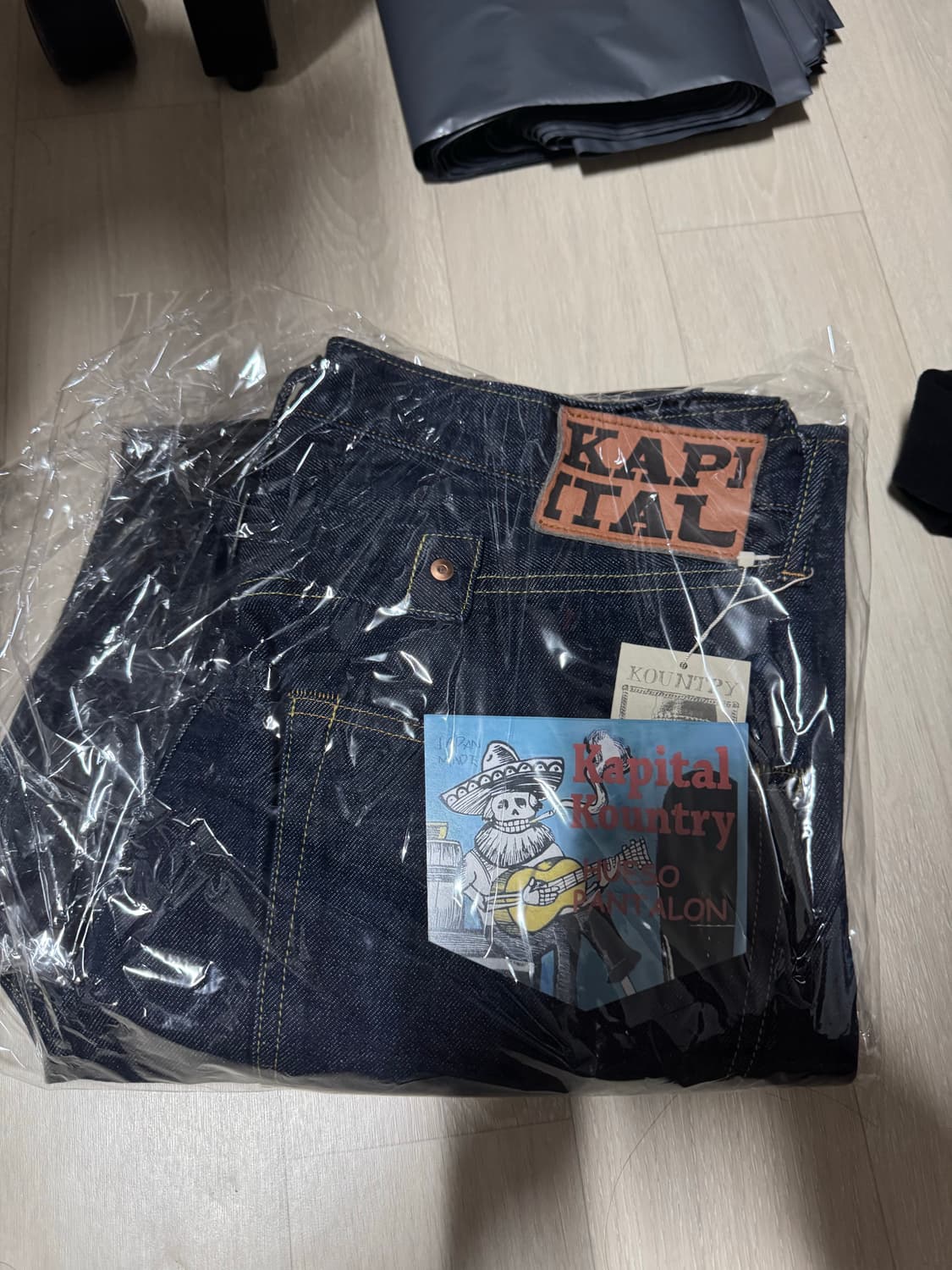 캐피탈 12.5 oz 멕시칸 턱시도 본데님 인디고 상품이미지1