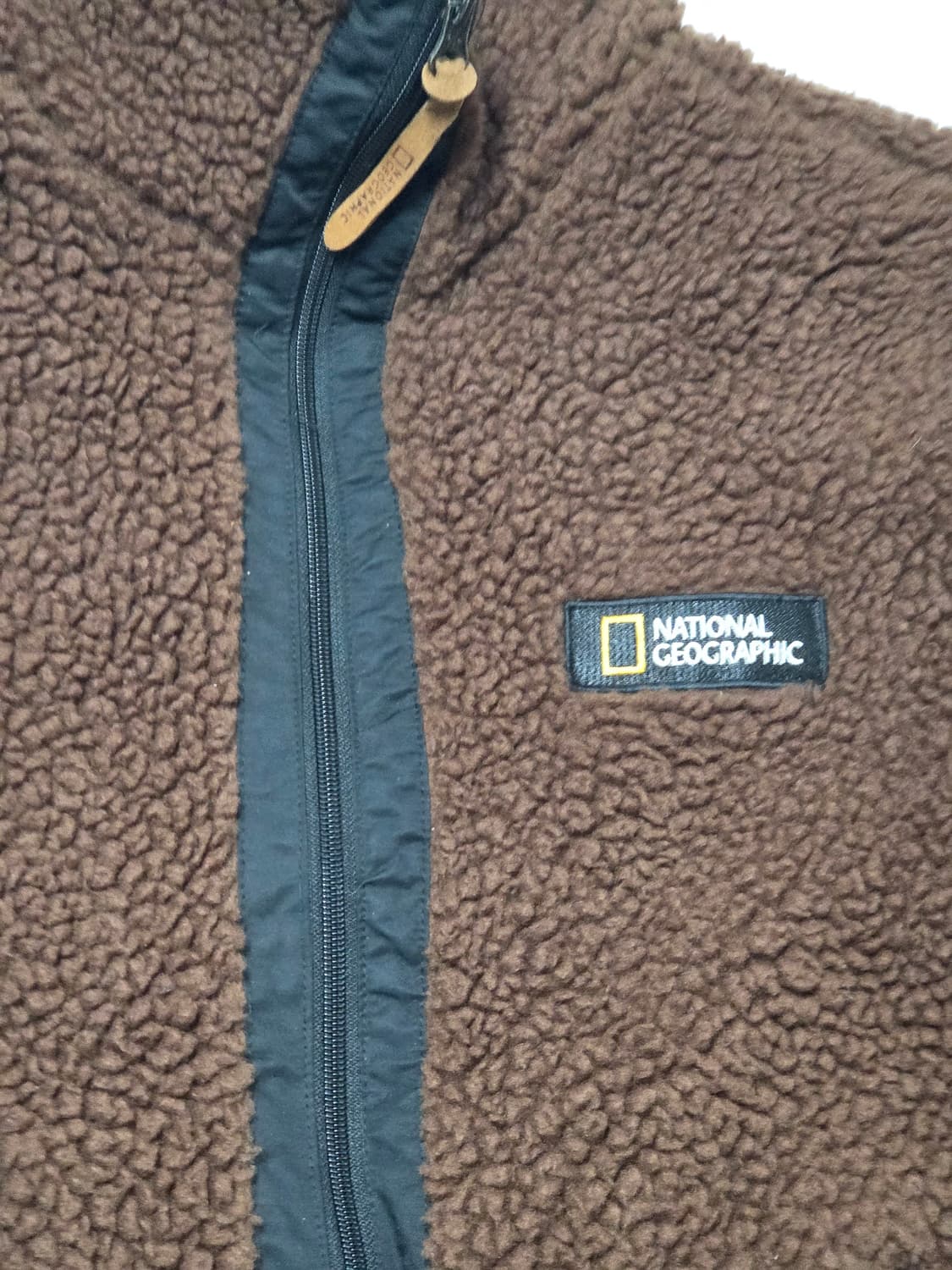 내셔널지오그래픽 브라운 후리스 여성 L 62 55 상품이미지4