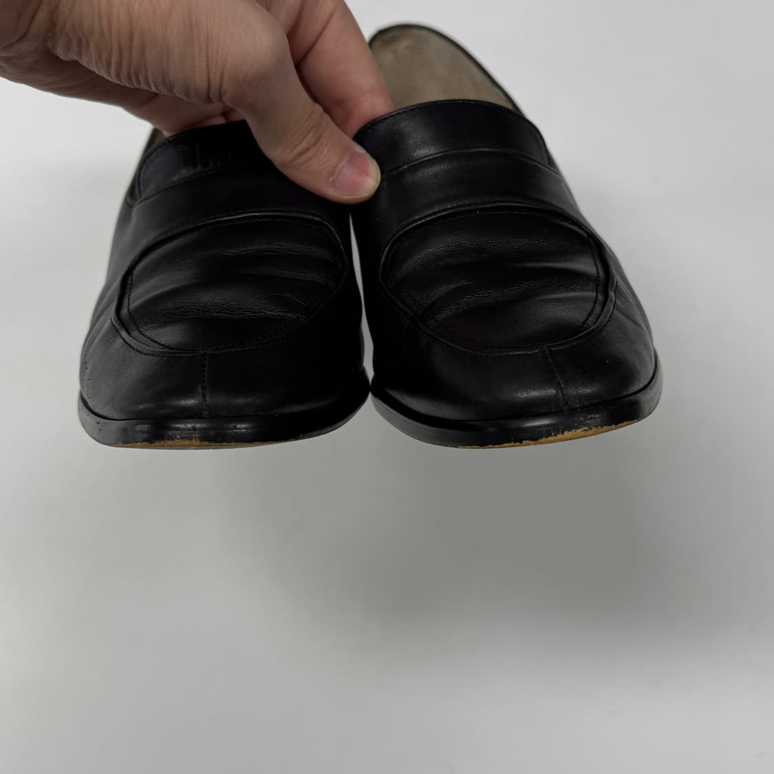 90s Margaret Howell mid heel loafers 상품이미지9