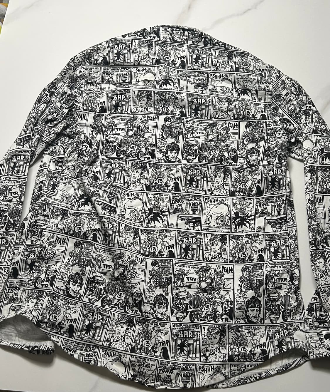 PS Paul Smith 코믹스트립 프린트 셔츠 상품이미지3