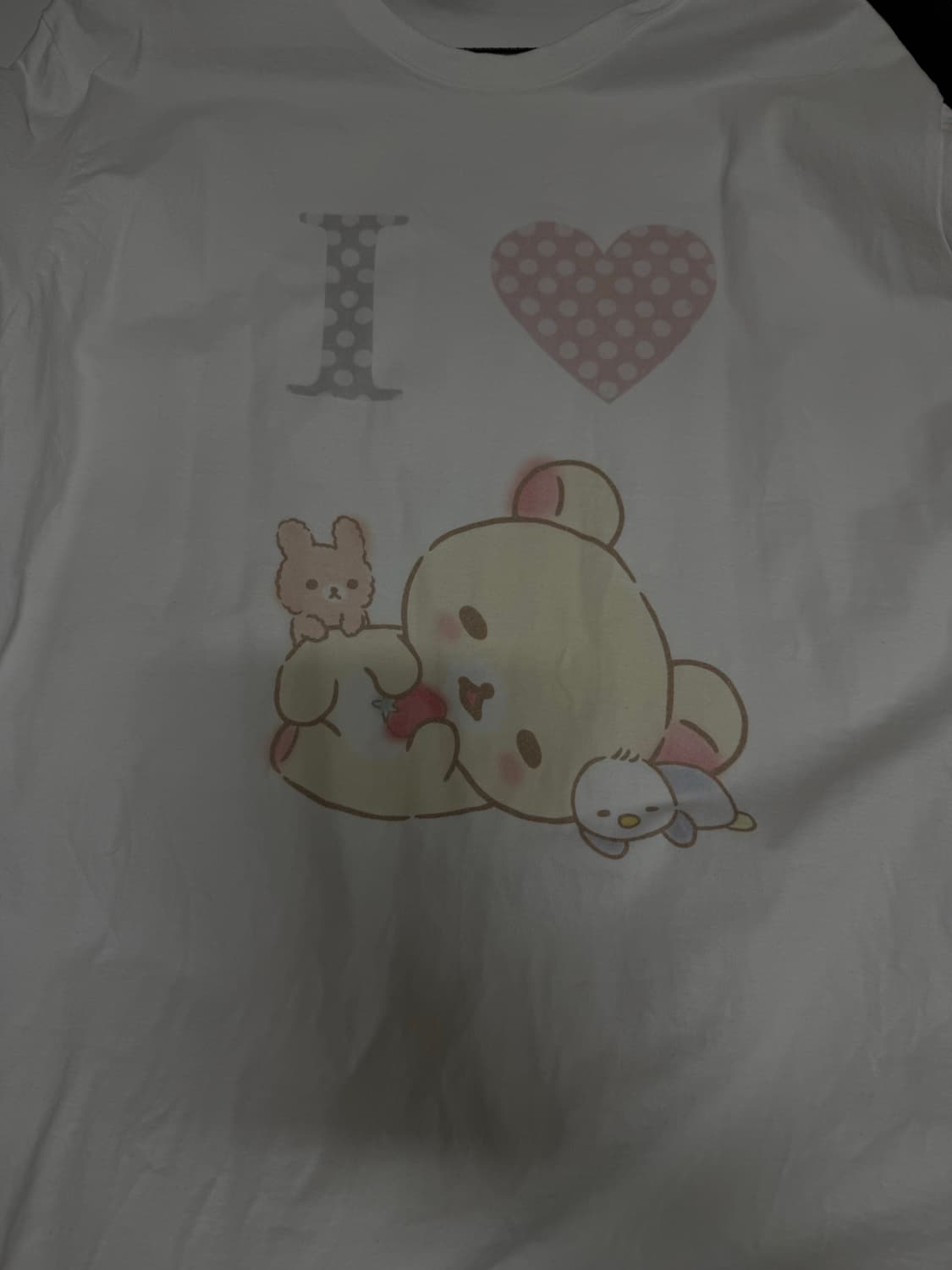 허그유어스킨 코리락쿠마 티셔츠 상품이미지1