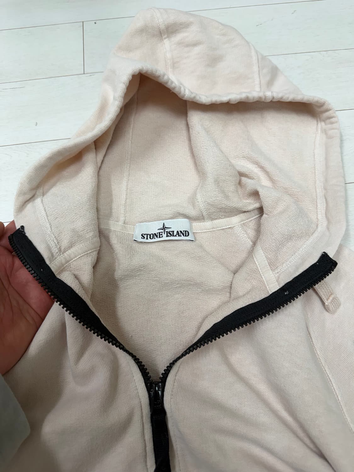 스톤아일랜드 후드 집업 L 사이즈  상품이미지3