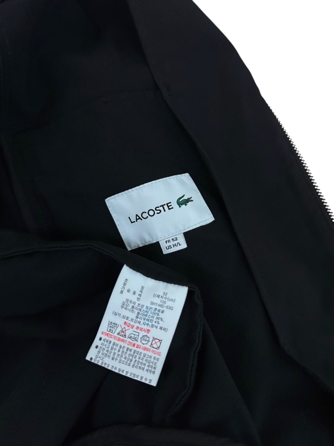 라코스테 블루종 블랙 (XL)  상품이미지8
