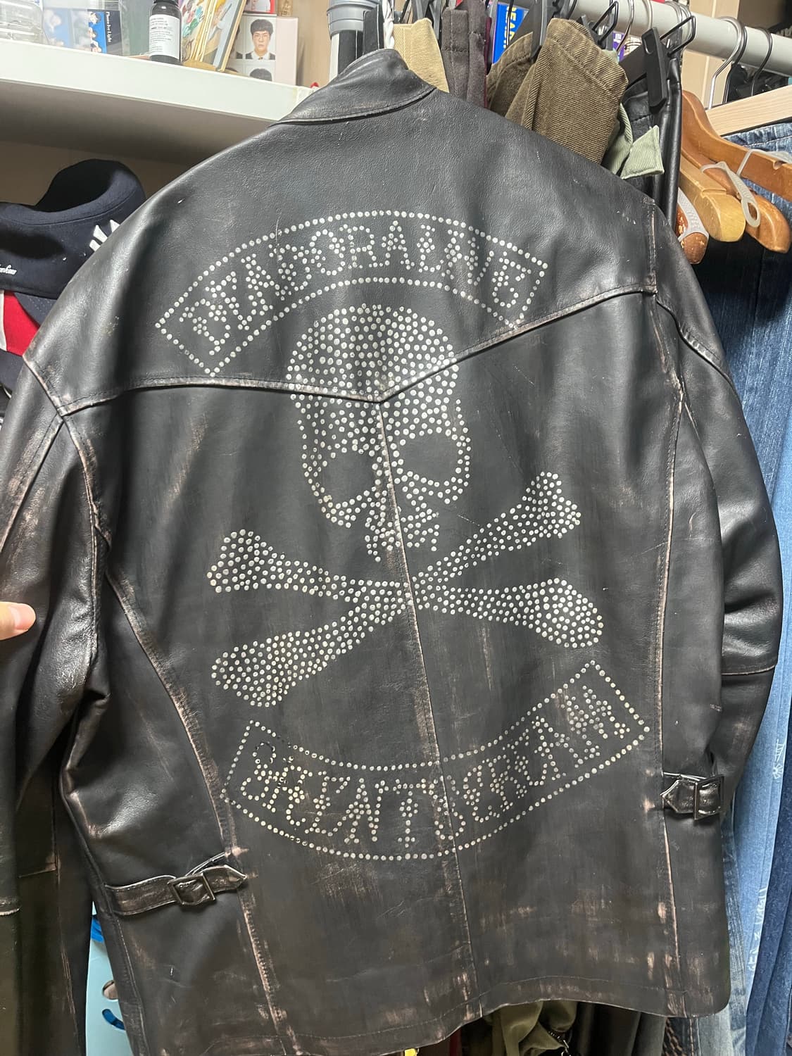 빈티지 가죽자켓 상품이미지3