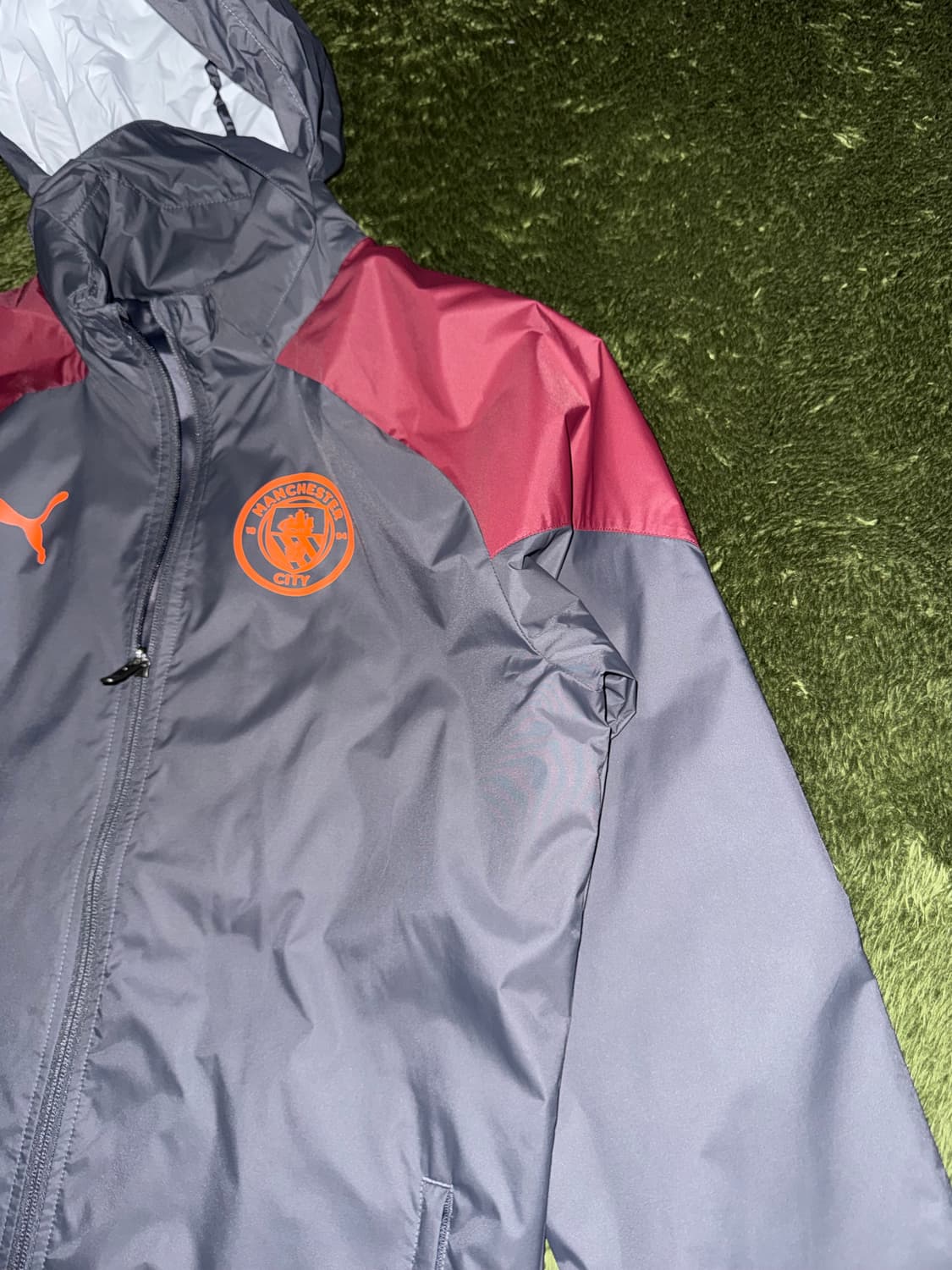 [S] 푸마 맨시티 22-23 올웨더 트레이닝 자켓 바람막이 상품이미지5