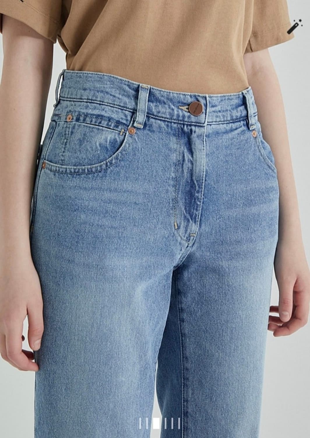 SJSJ 데님팬츠 66사이즈 상품이미지3