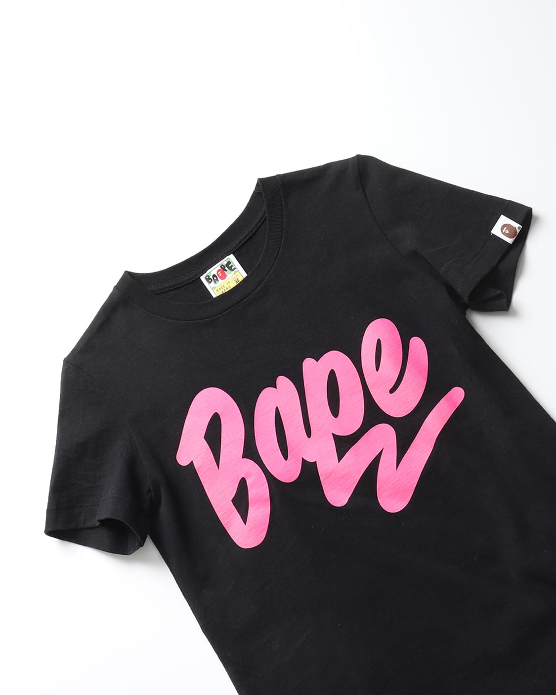 A BATHING APE Bape Script Logo Tee 상품이미지3