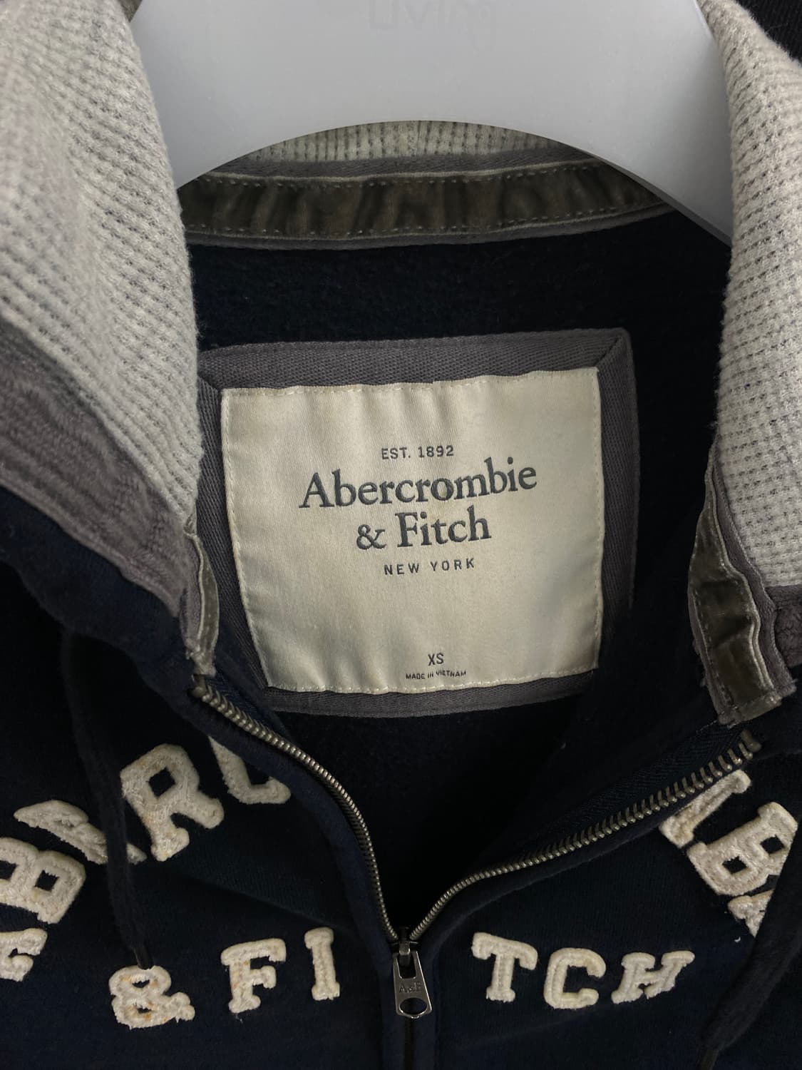 아베크롬비 후드 집업 XS 상품이미지2