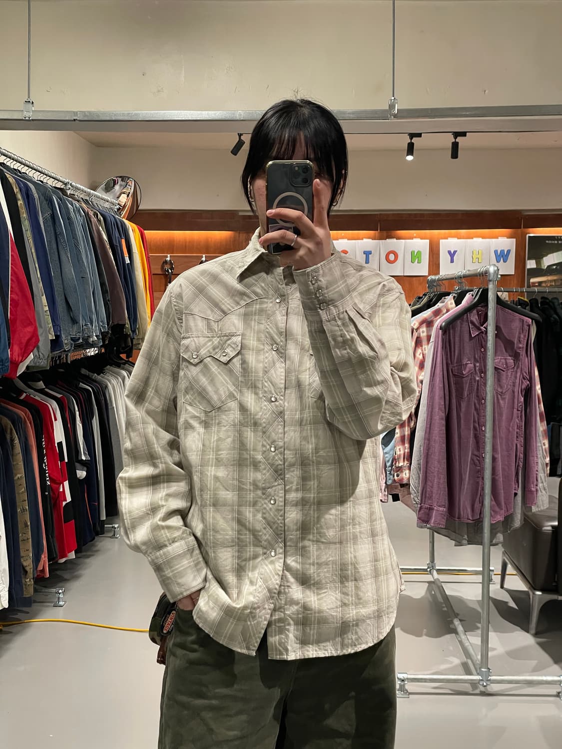 랭글러 웨스턴 셔츠   상품이미지1