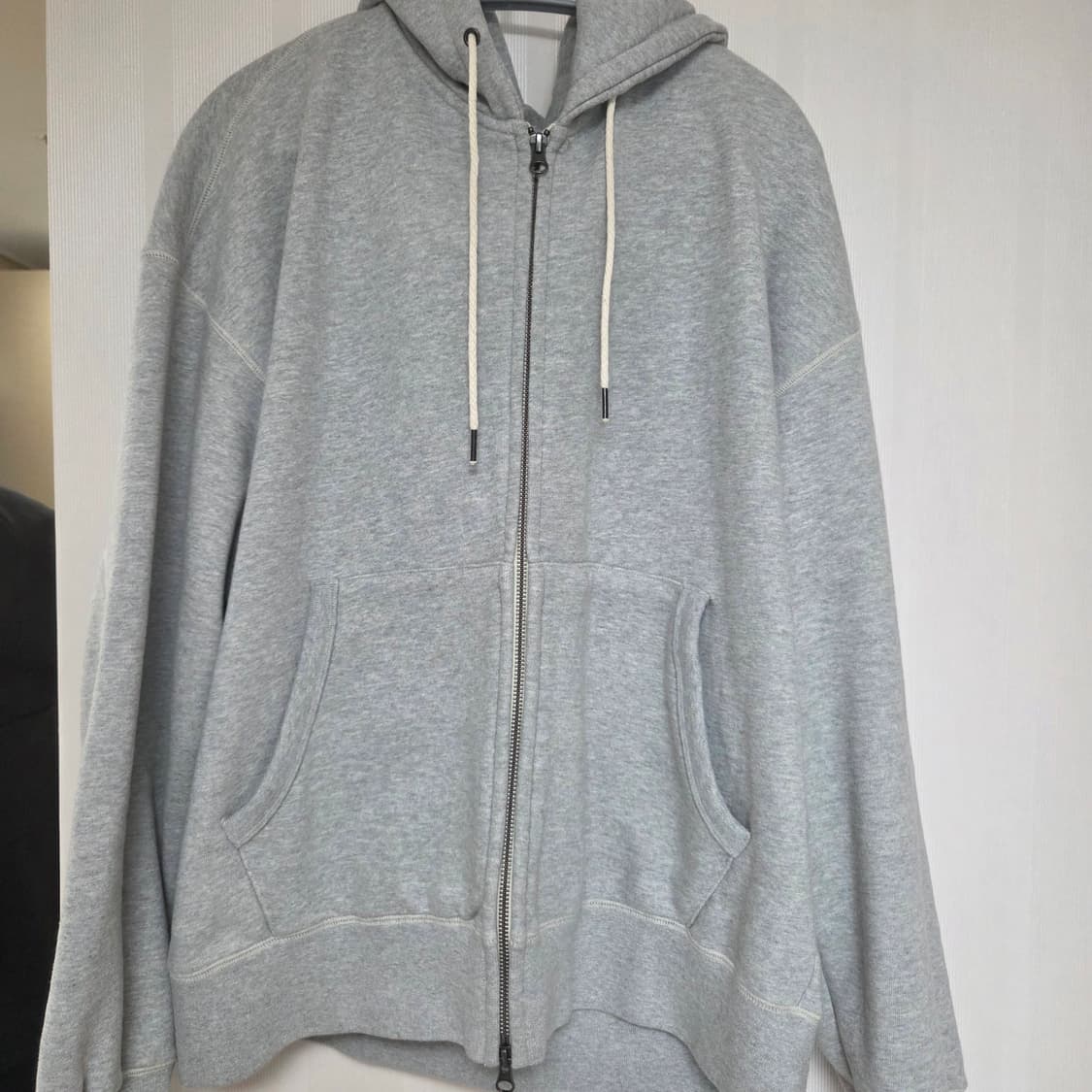 러프사이드 후드집업 그레이 2 상품이미지1