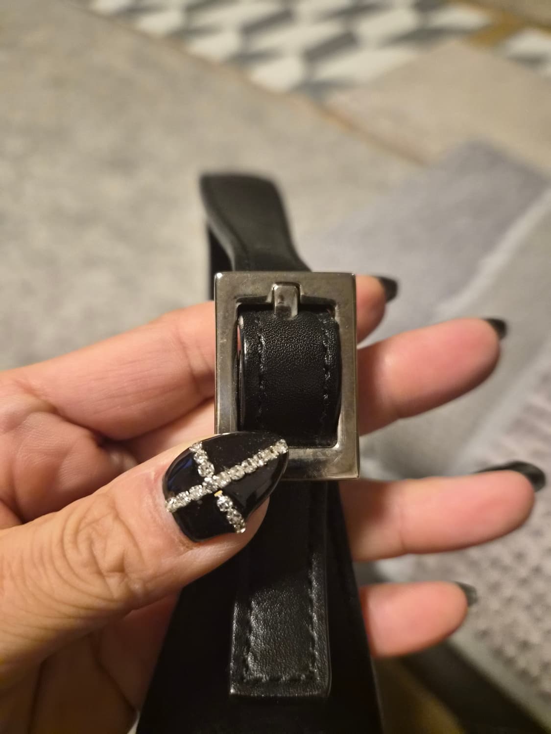 GUCCI 스웨이드 숄더백 (정품) 상품이미지6