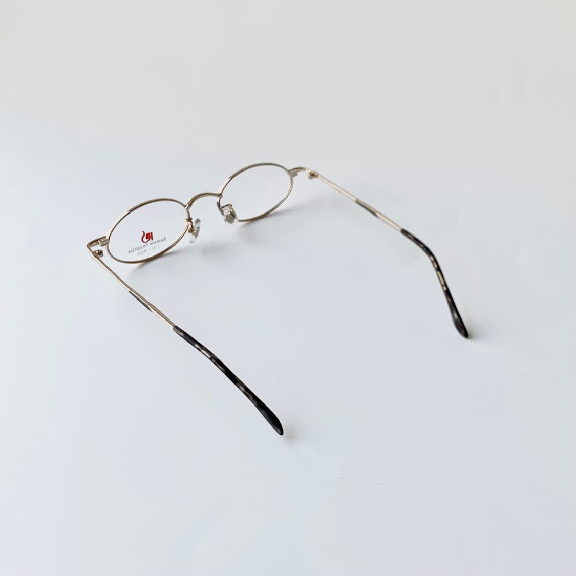 742 데드스탁 골드 라운드 오벌 빈티지안경 상품이미지5