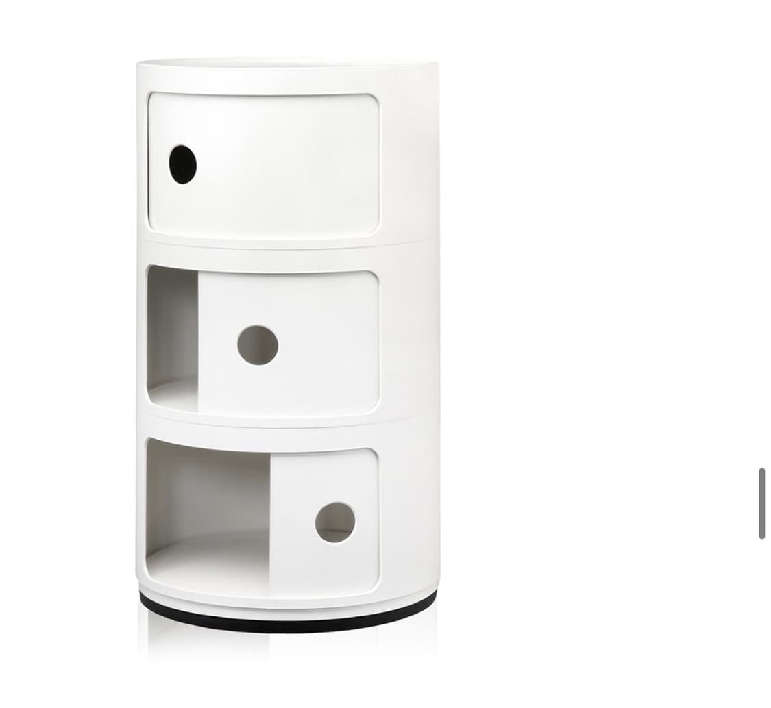 카르텔 콤포니빌리 3단 화이트 상품이미지2