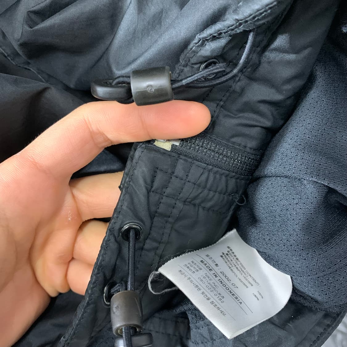 나이키 맨체스터유나이티드 2002 바람막이 블랙  상품이미지4