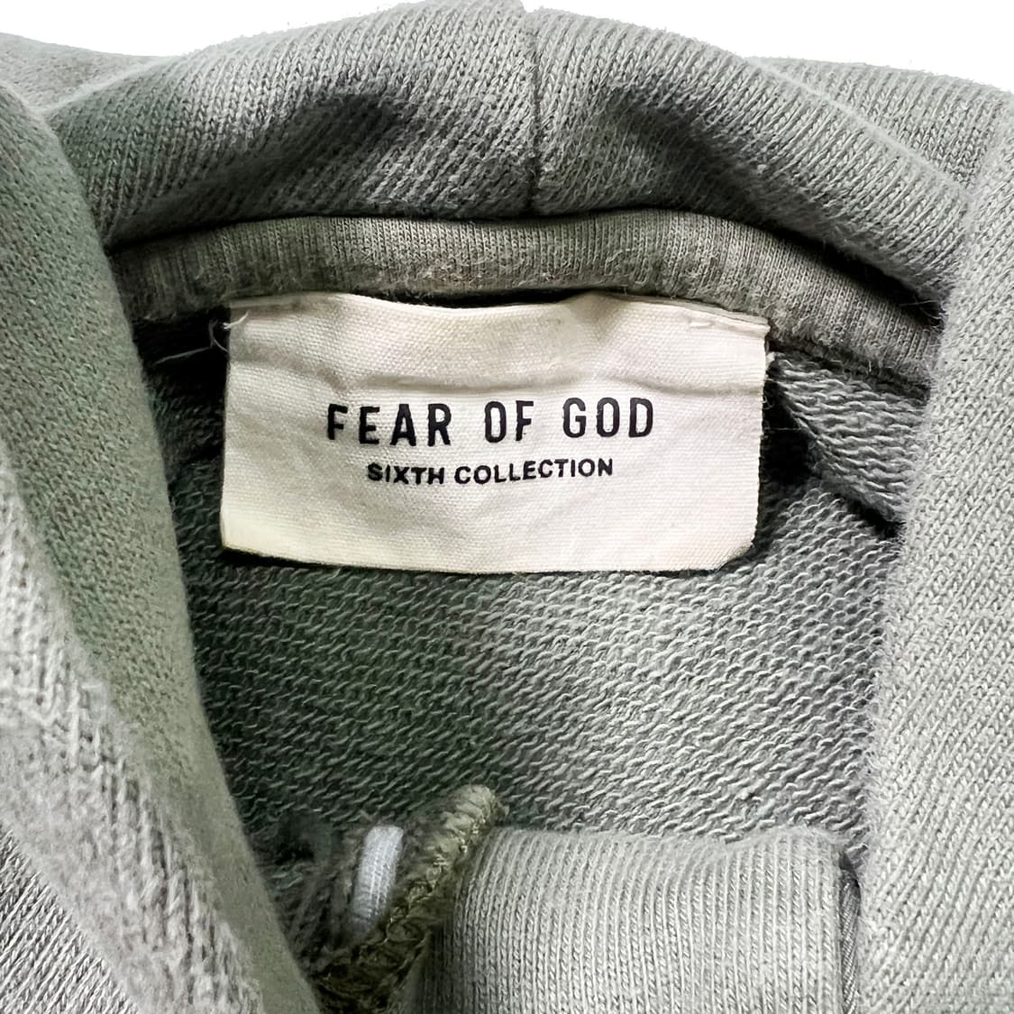 피어오브갓 식스컬렉션 에브리데이 헨리 후드티 그린 (M) 상품이미지7