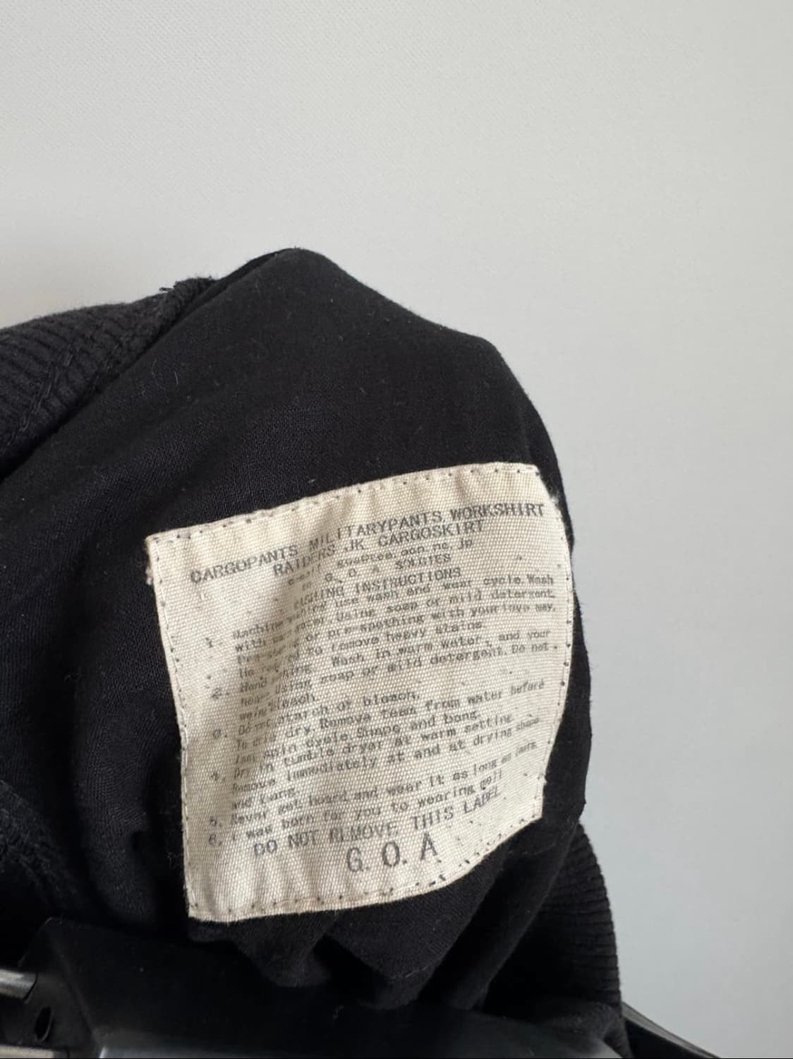 Goa Black Skirt 상품이미지5