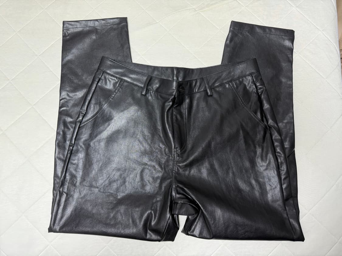 빈티지 레더 곱창팬츠 #2 yeezy yzy 상품이미지1