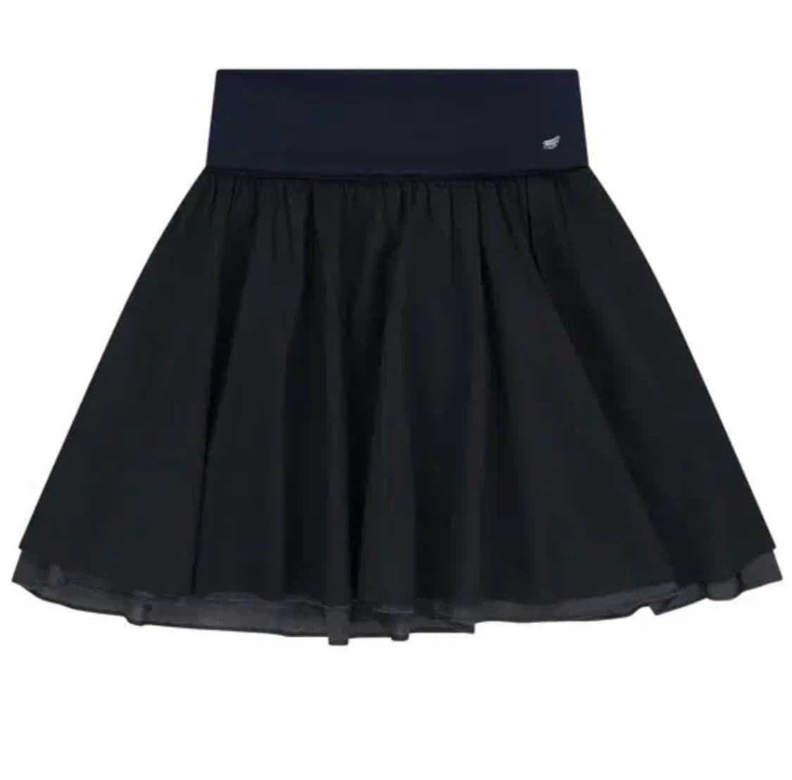 코이세이오 더블 셔링 스커트 네이비 2사이즈 상품이미지1