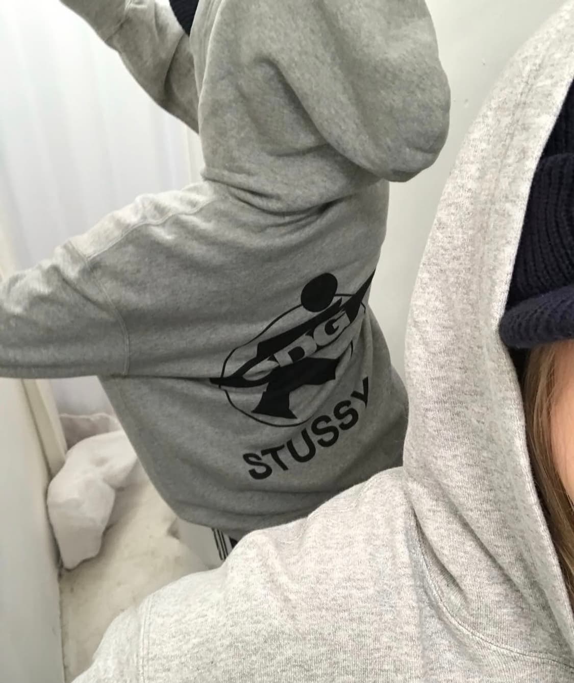 Stussy × CDG Hoodie 스투시 × 꼼데가르송 협업 상품이미지2
