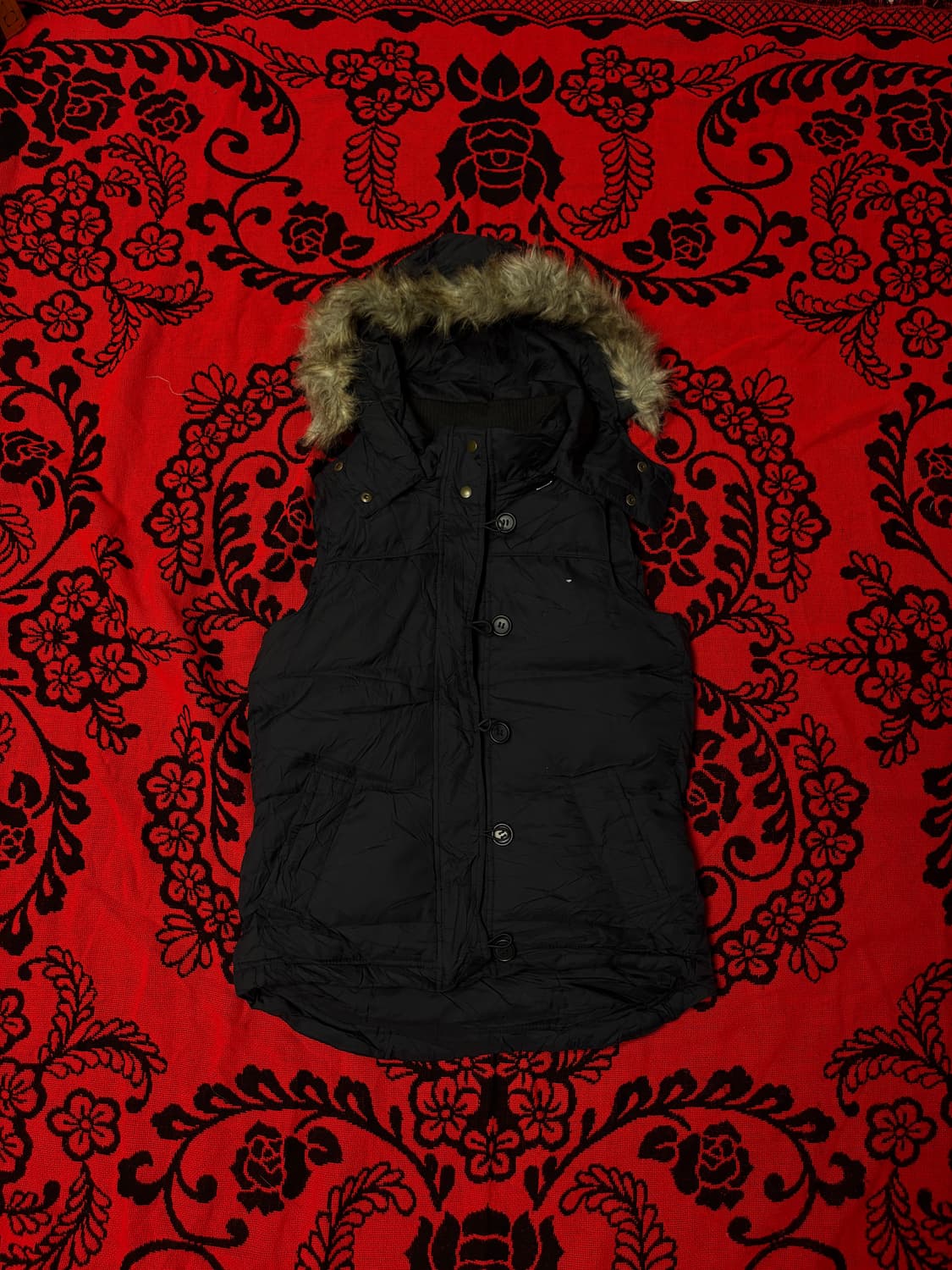 Vintage 00's Grunge Punk Y2K vest 상품이미지1