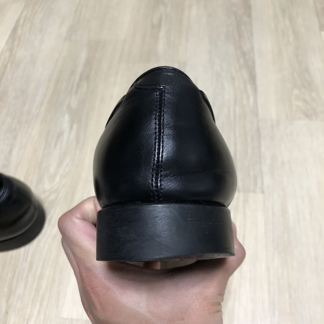 (250 / US 7) 포스트맨 By 풋티지 브라더스 시티 로퍼 블랙 상품이미지10