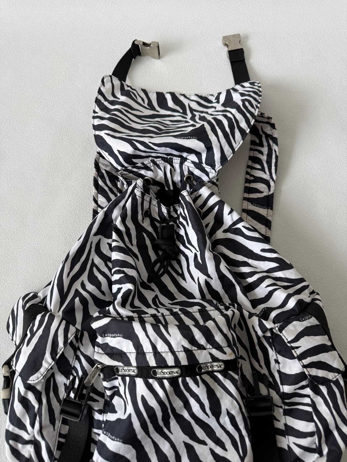 레스포삭(LeSportsac) 지브라 3포켓 백팩 상품이미지5