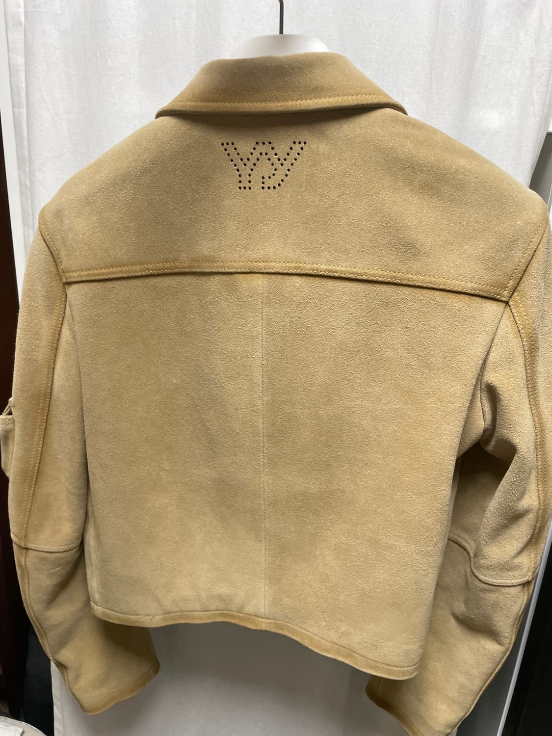 오픈와이와이 싱글라이더 스웨이드 자켓 M 상품이미지4