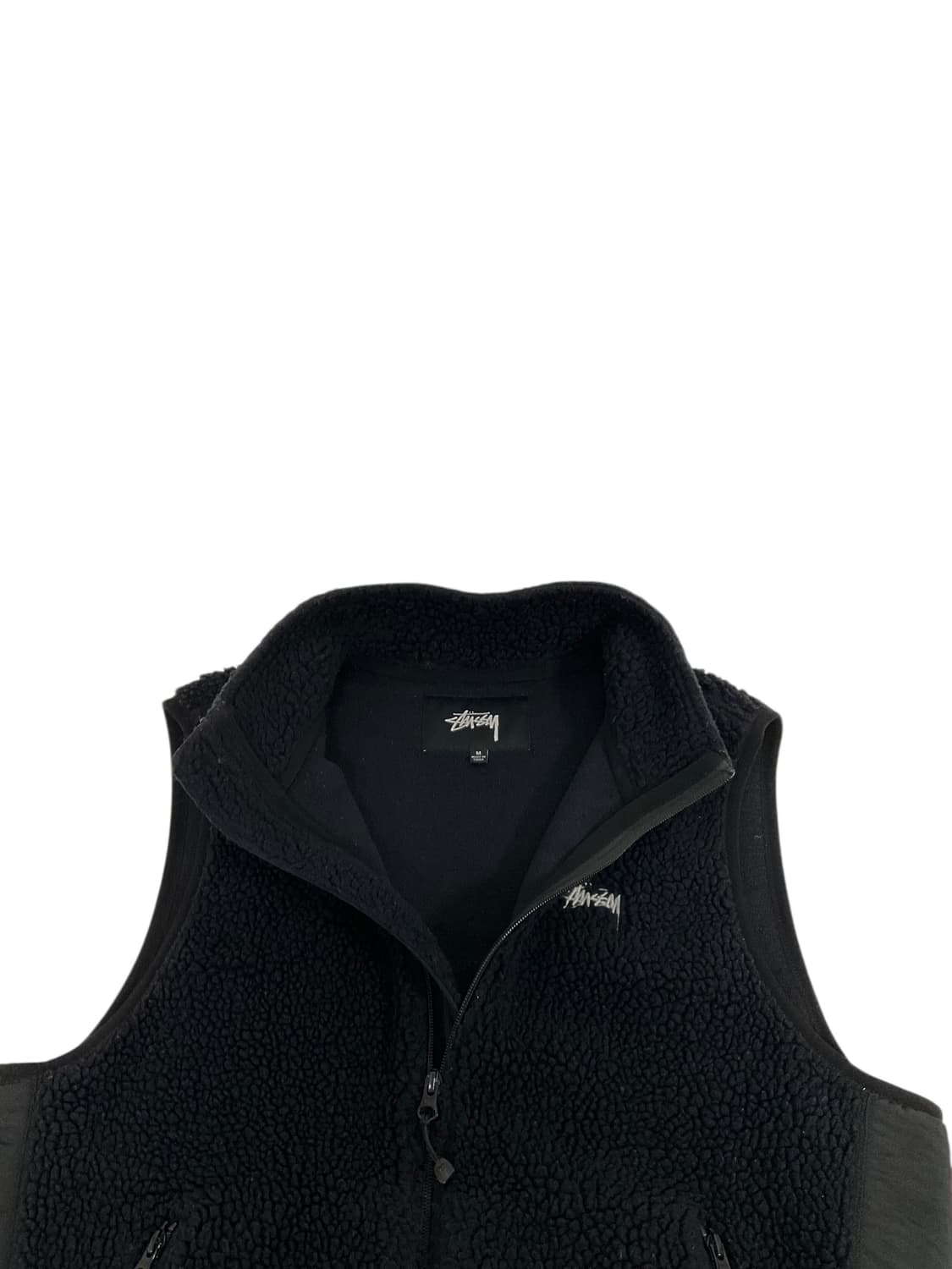 스투시 쉐르파 조끼 패딩 M 상품이미지4