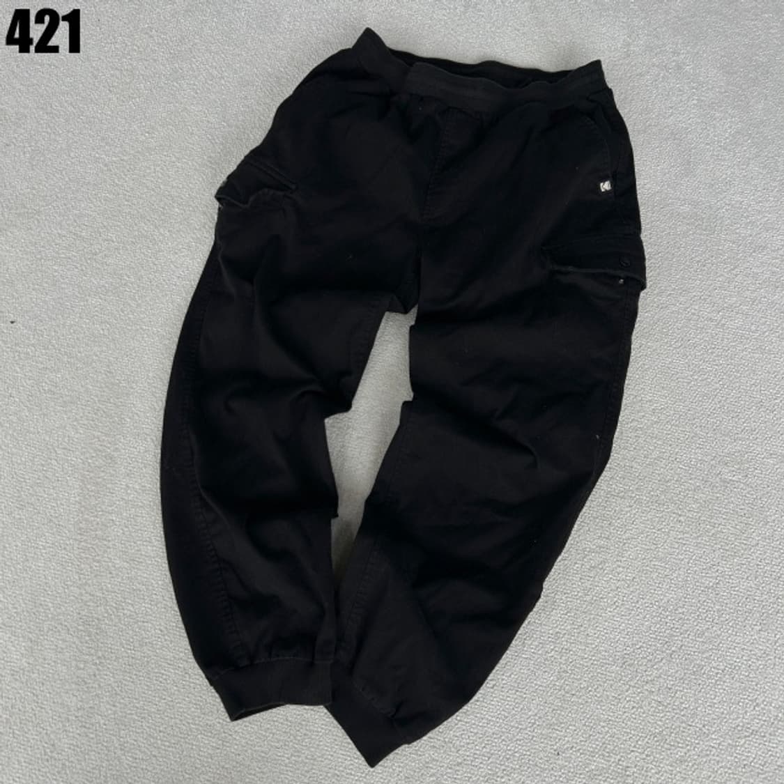 코닥 검정색 카고 바지  상품이미지1