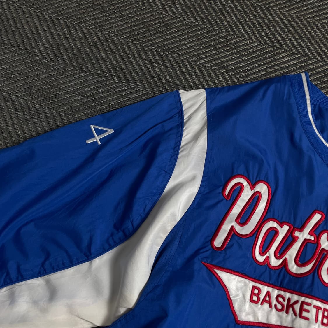 USA 오리지날 빅로고 컬리지 우븐 웜업o 3977 상품이미지5