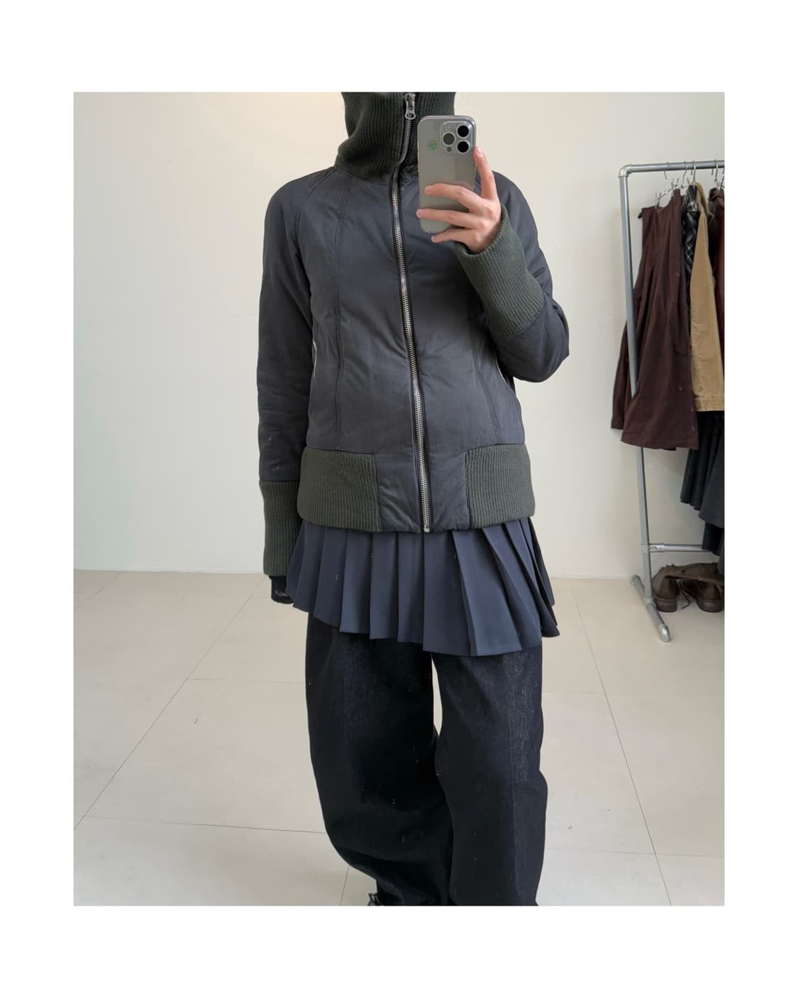 빈티지 솜패딩 점퍼 상품이미지6