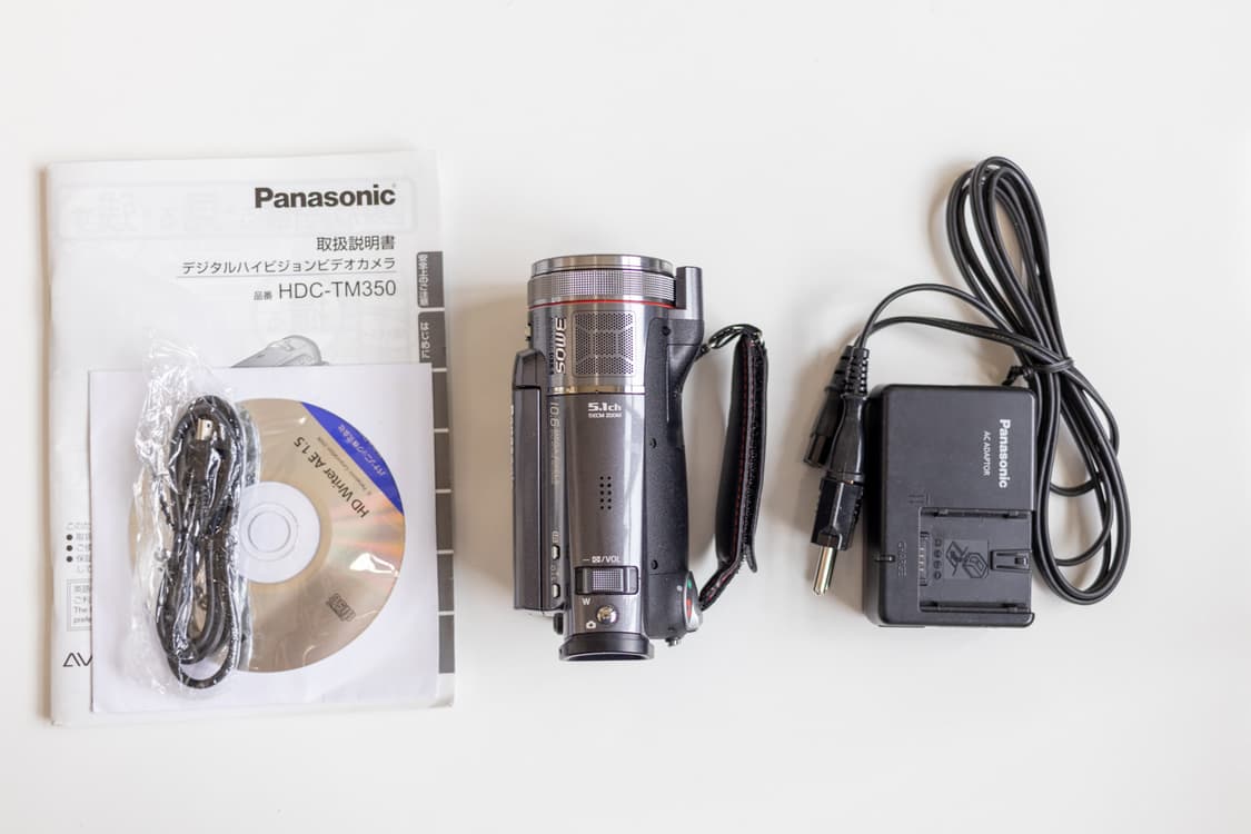 Panasonic HDC-TM350 / 빈티지 디지털 캠코더 상품이미지9