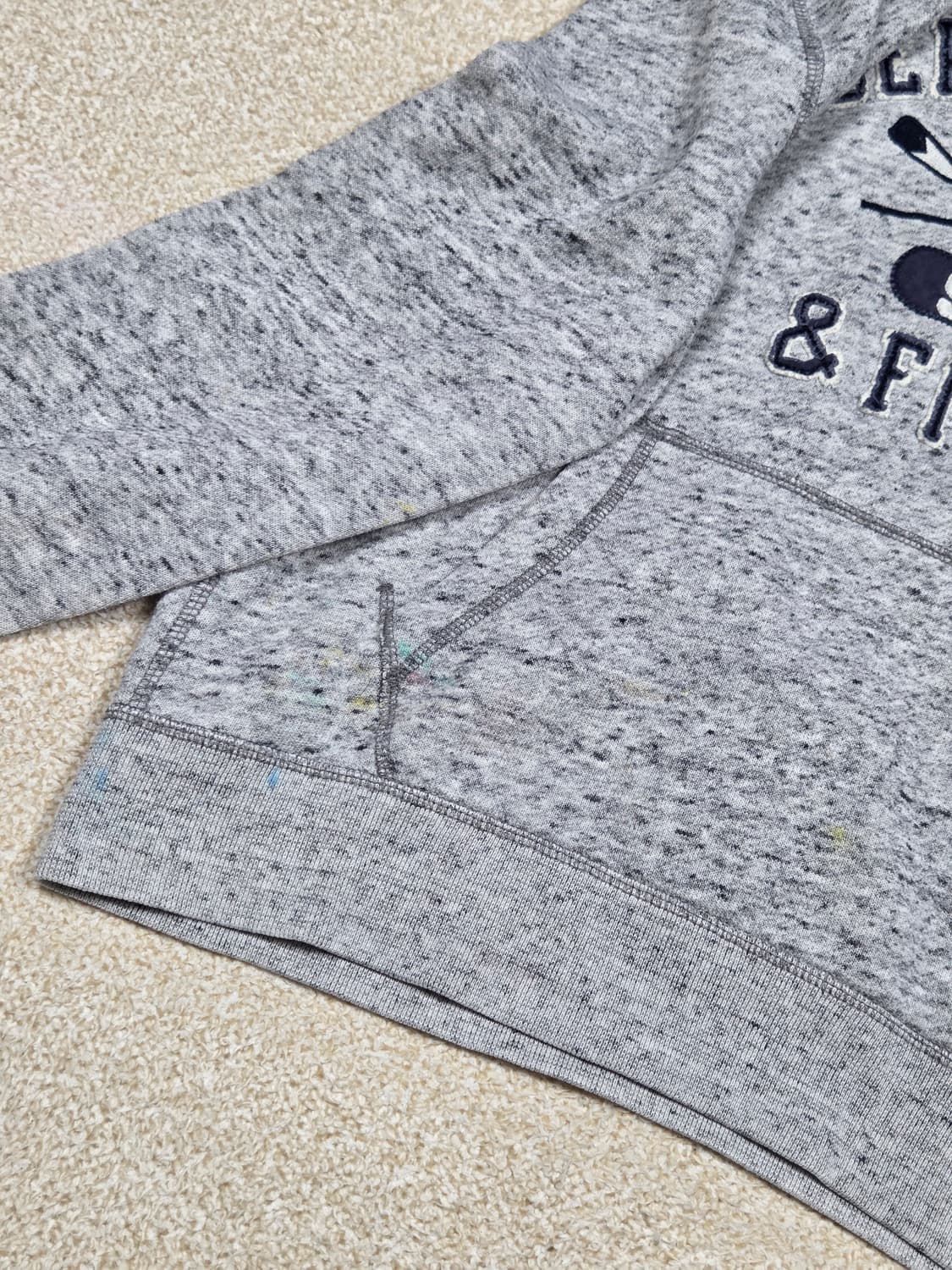 [아베크롬비] 1892 로고 자수 후드티 | A00172 상품이미지8