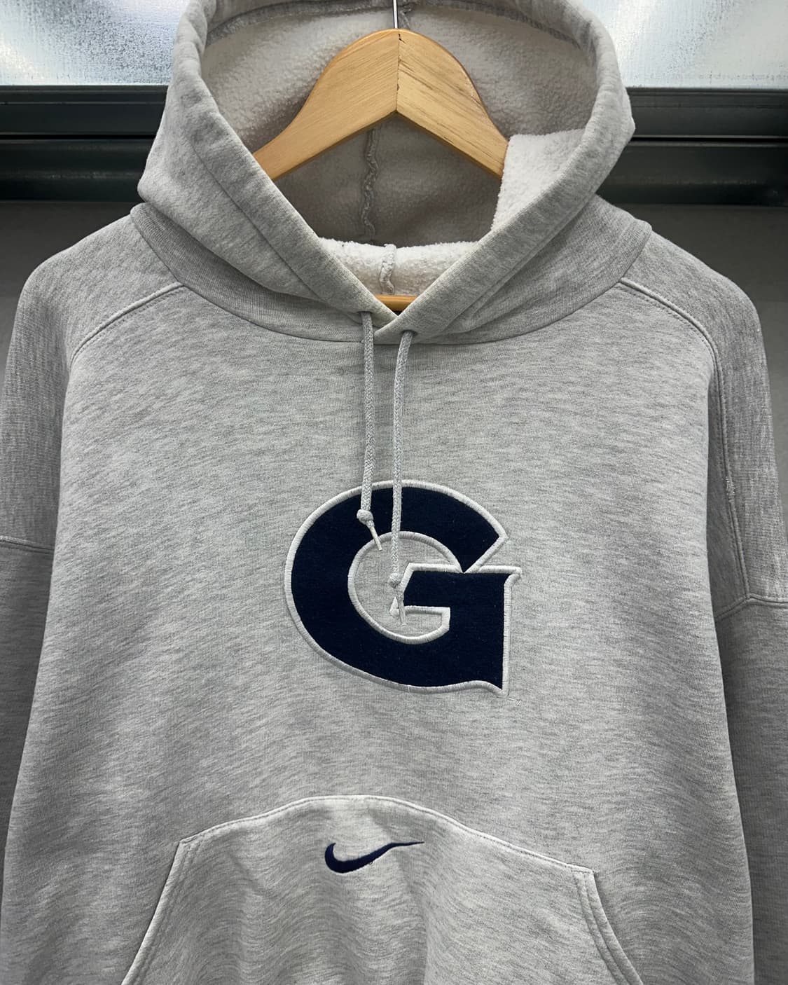 (L)90'S 나이키 기모 후드-M1336 상품이미지2