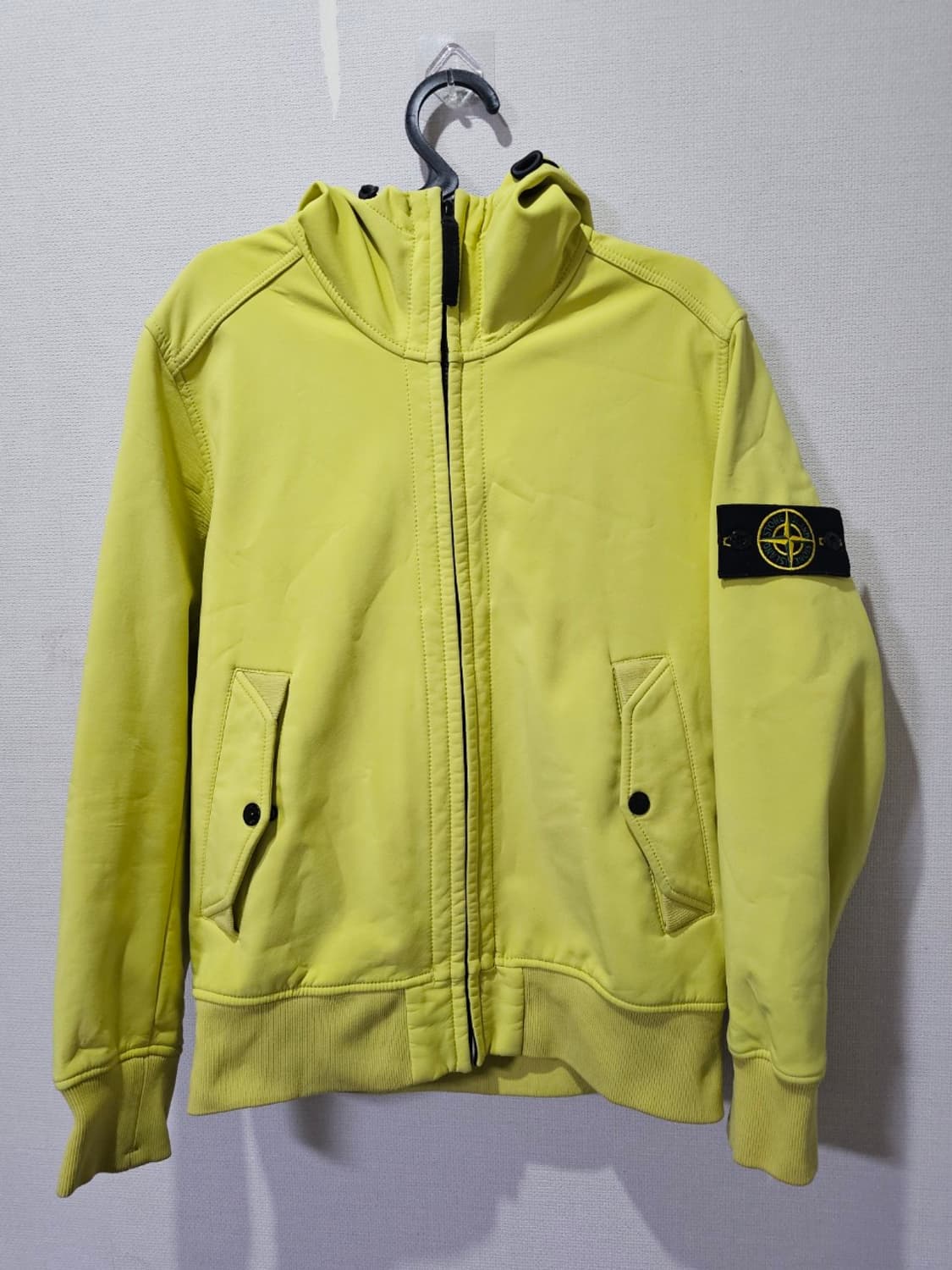 정품 스톤아일랜드 소프트 쉘 후드 점퍼 자켓 90 / S 상품이미지1