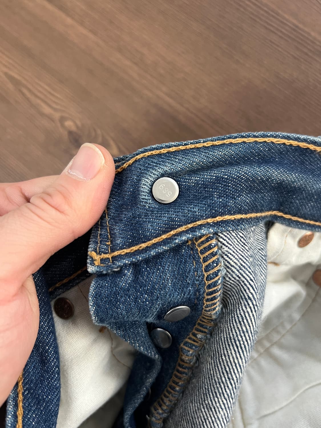 00s Levis 리바이스 501xx 버튼플라이 스트레이트 데님 팬츠 상품이미지9