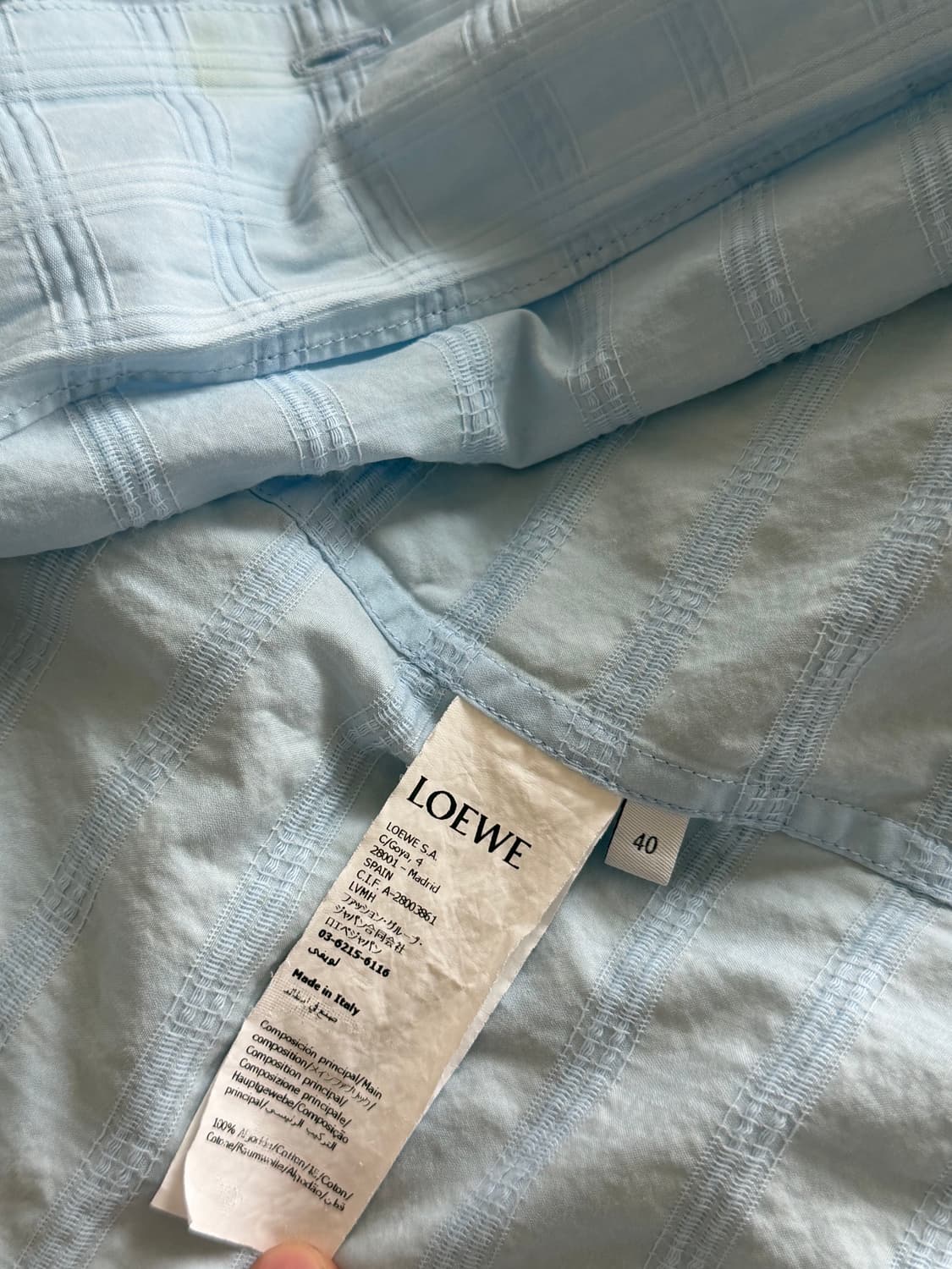 로에베 반팔 셔츠 상품이미지3