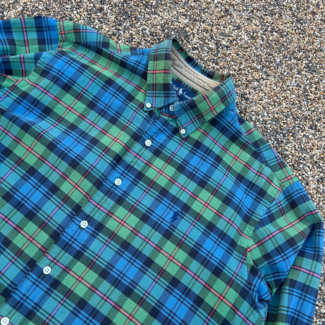 폴로 (POLO RalphLauren)옥스퍼드 체크 셔츠 상품이미지2