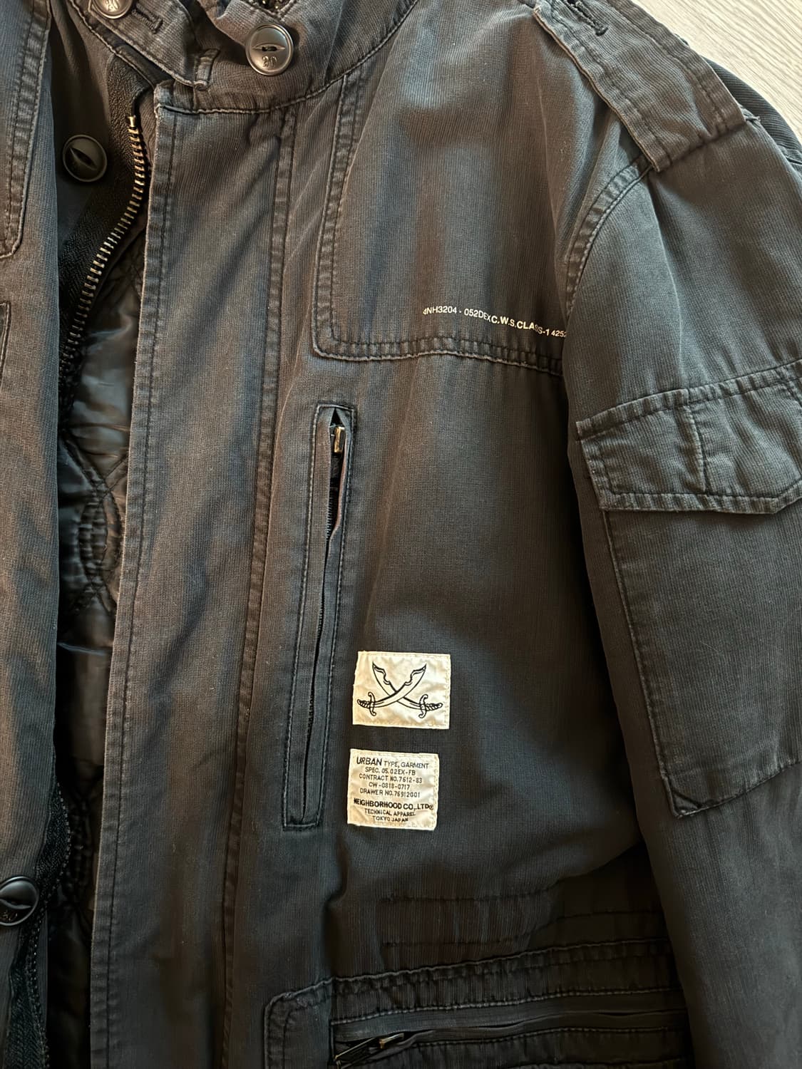 네이버후드 필드자켓 M 상품이미지2