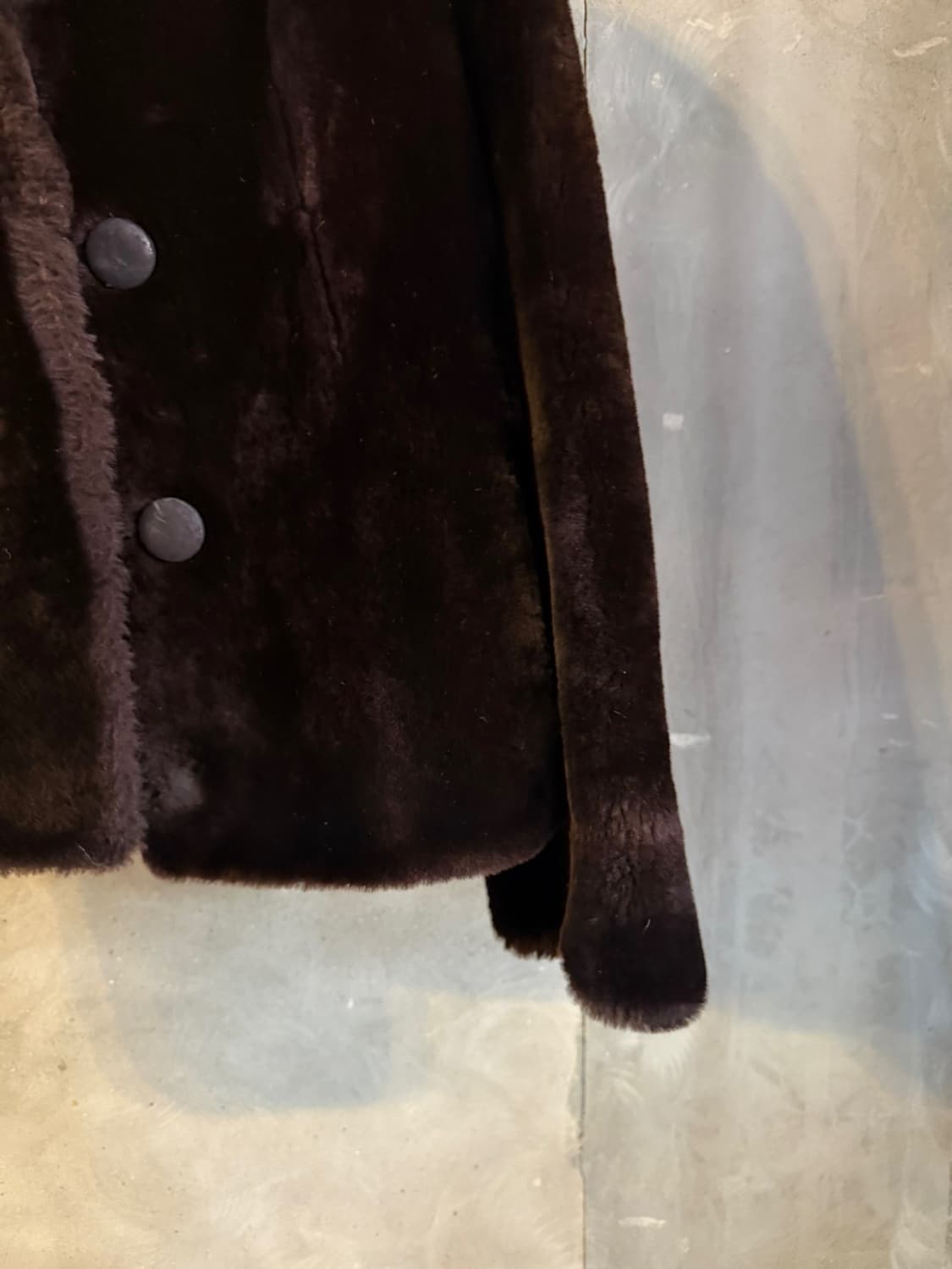 VTG 프랑스 시어링 자켓 여성 66-77 상품이미지9