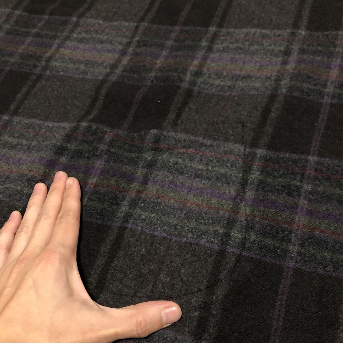 (ONE SIZE) 폴로 랄프로렌 POLO 체크 패턴 판초 머플러 상품이미지3