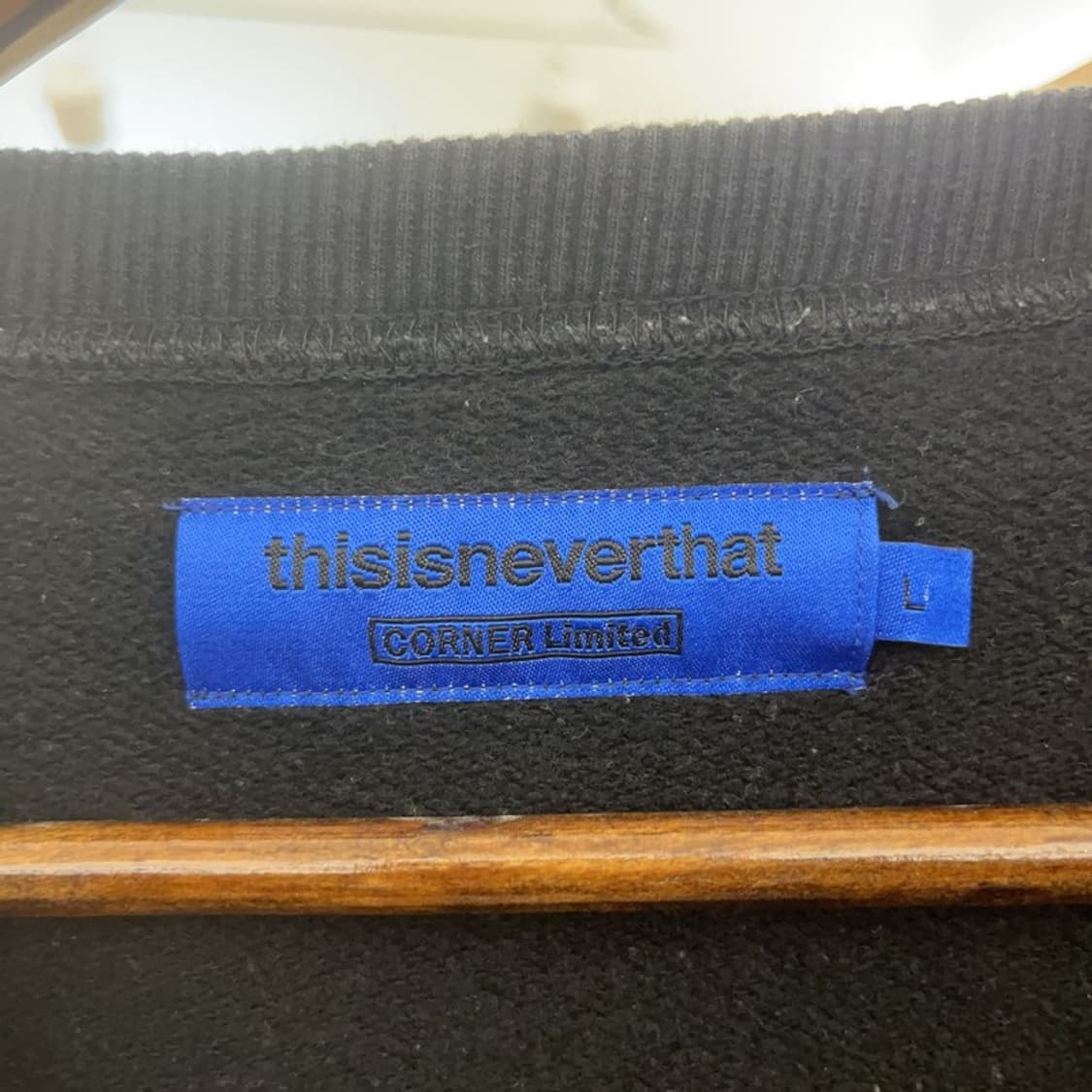 디스이즈네버댓 스트릿 펑크로고 기모 맨투맨 L C07121 상품이미지5