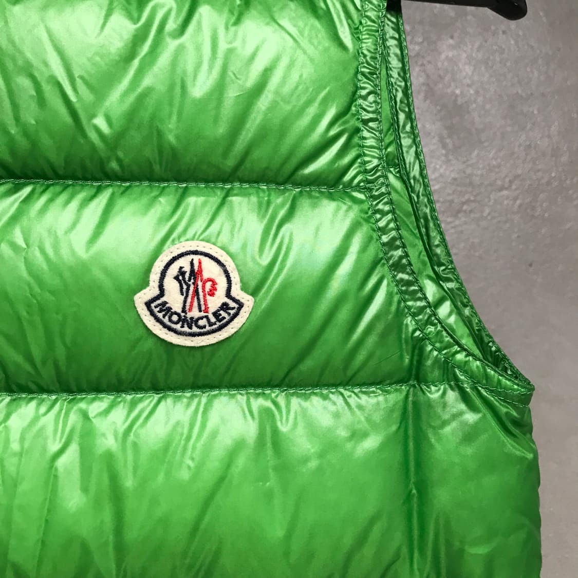 몽클레어 패딩 조끼 그린 12(W) 상품이미지4