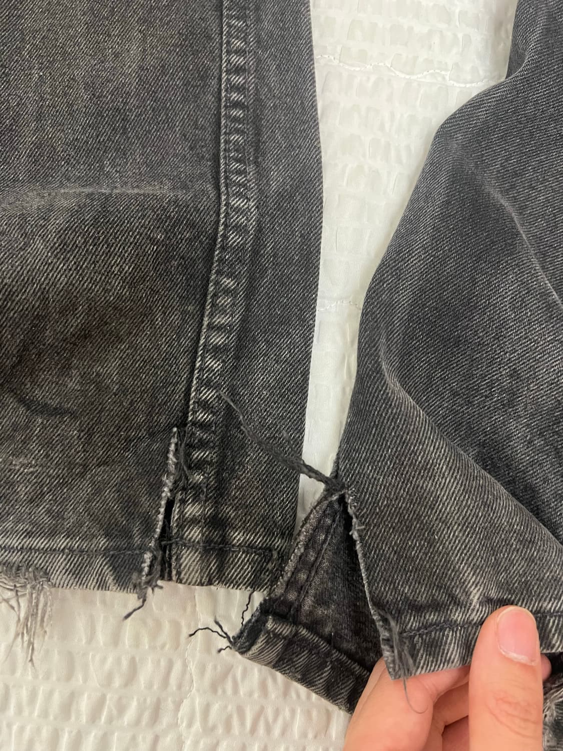 리바이스 흑청 619 오렌지탭 상품이미지4