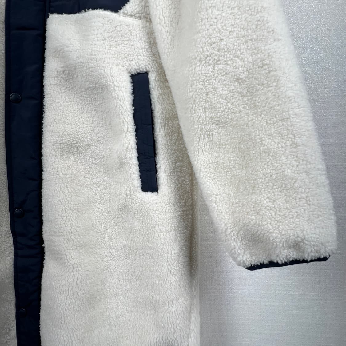 디스커버리 테크 플리스 하이넥 롱자켓 90 상품이미지5