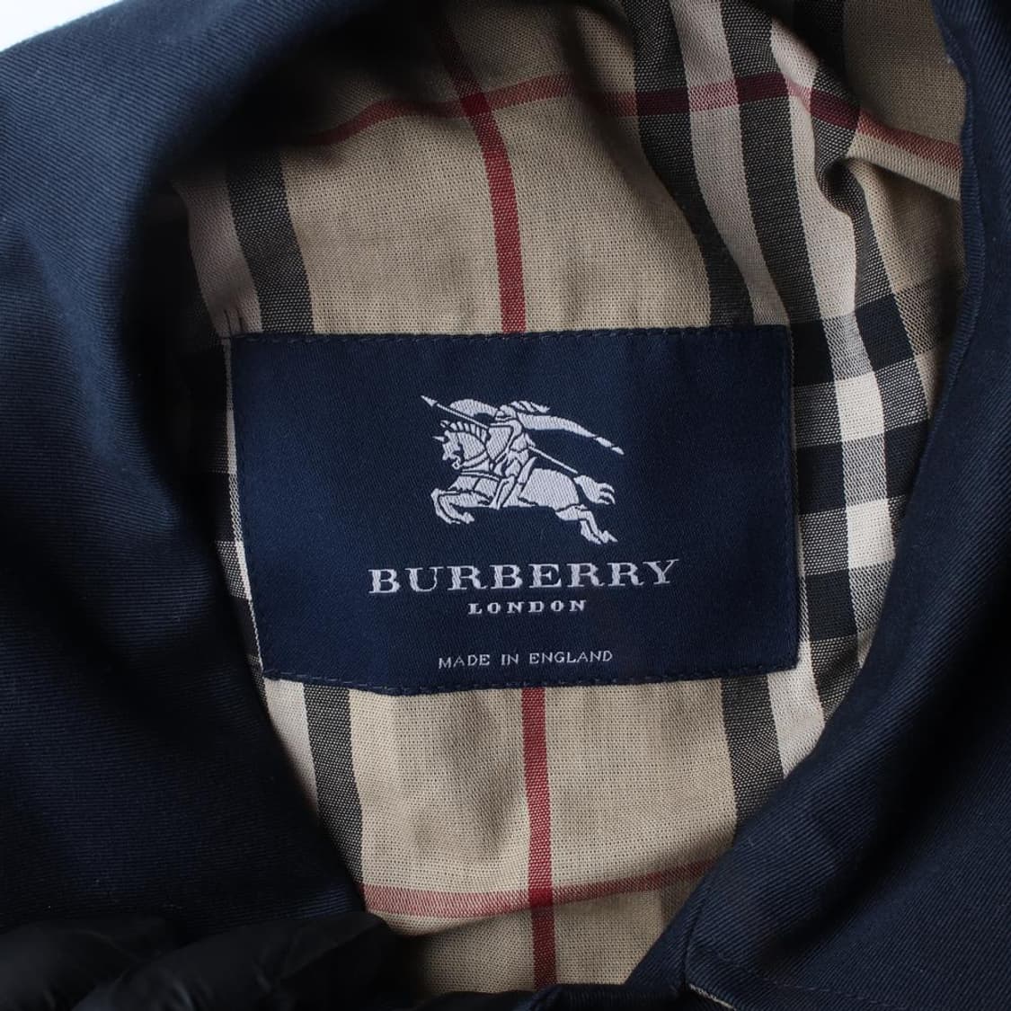 (새상품)[L]버버리 네이비 발마칸재킷
 상품이미지6