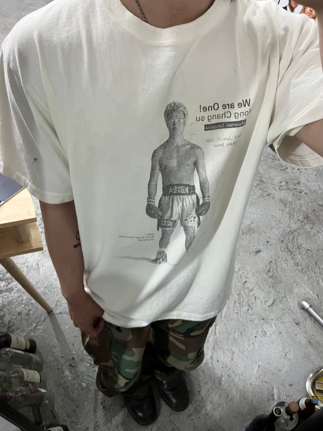2001 Hong Chang Su tee 🥇🥊 상품이미지3